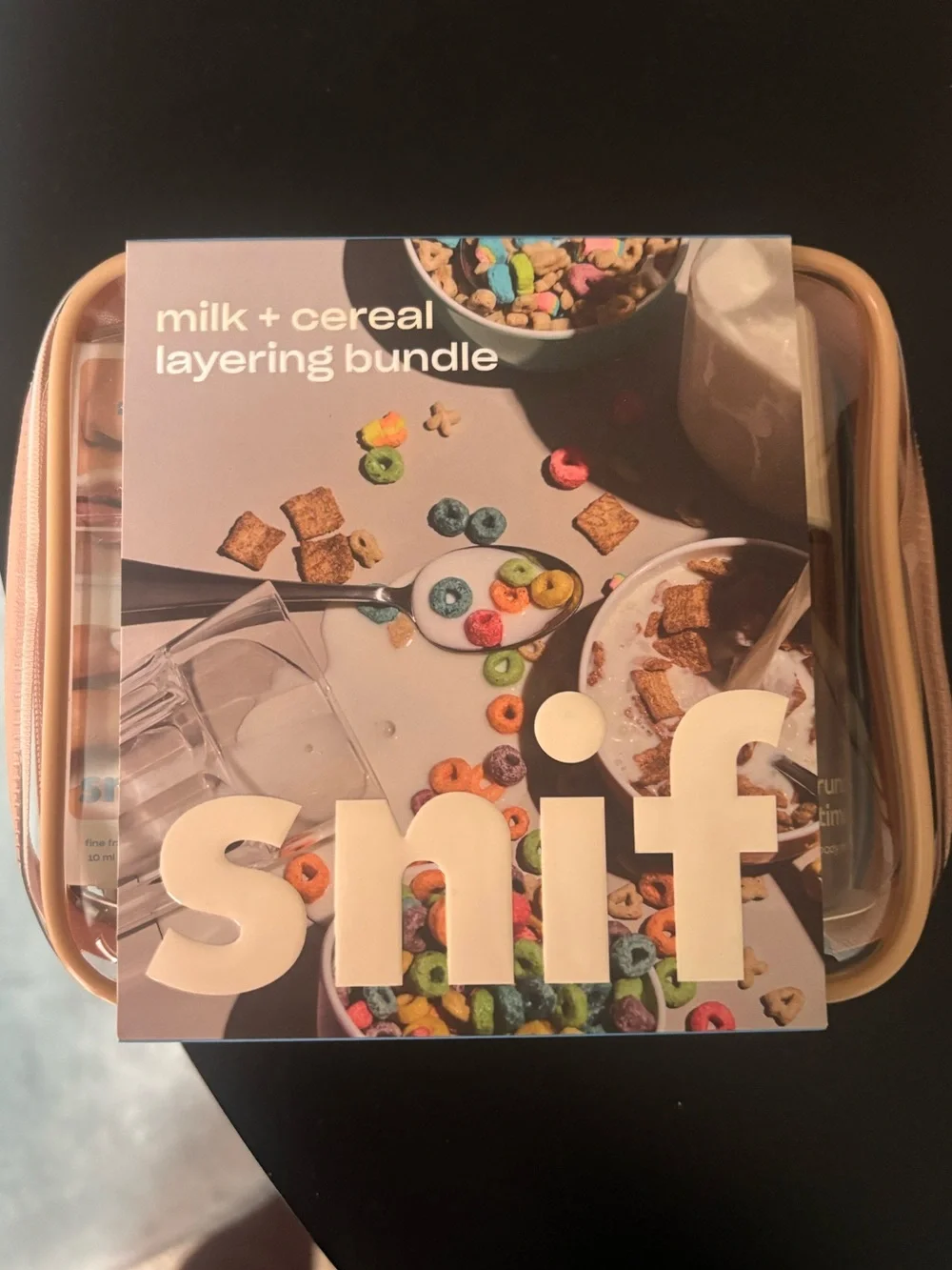 NIB Snif Milk + Cereal Layering Bundle!